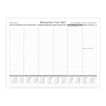 Basic εβδομαδιαίο πλάνο γραφείου σπιράλ 24x32εκ. - Image 2