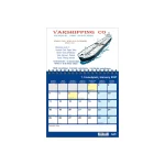 Μηνιαίο πλάνο τοίχου, 25x23εκ.