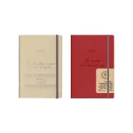 Εβδομαδιαίο ημερολόγιο ACADEMIC + (9/26 - 12/27) SILK eco leather (PU), flexi - Image 3