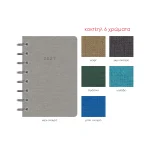 NOMADS eco leather (PU) σπιράλ - 8x12εκ.