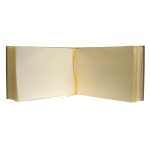 Νext βιβλίο εντυπώσεων-sketch book Silk μπεζ Α4 landscape 80 σαμουά φύλλα 120γρ. Δυνατότητα εκτύπωσης - Image 2