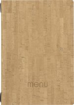 Next μενού εστιατορίου εύκαμπτο Ecoleather cork κρυφό λάστιχο 22,5x32x0,15εκ. πάχος. 2 όψεων μπεζ Δυνατότητα εκτύπωσης