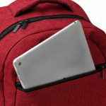 Σακίδιο πλάτης 20L με θήκη laptop κόκκινο Υ42x32x15εκ. Δυνατότητα εκτύπωσης - Image 3