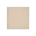 Νext βιβλίο εντυπώσεων-sketch book Silk μπεζ 80 σαμουά φύλλα 120γρ. 23x23εκ. Δυνατότητα εκτύπωσης