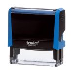 Trodat printy σφραγίδα μπλε 4915 με μαύρο μελάνι, 70x25χιλ. Δυνατότητα εκτύπωσης