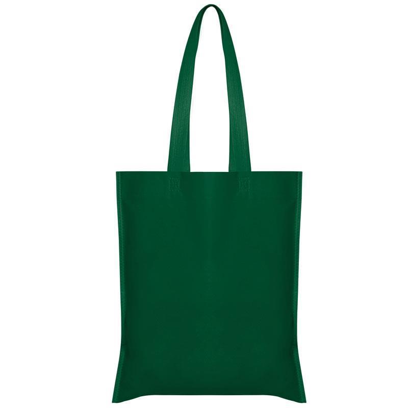 8be84791c2be49cfbae71dad9f3007d0 Τσάντα non woven μακρύ χερούλι κυπαρισσί Υ40x36εκ. Δυνατότητα εκτύπωσης - Image 1