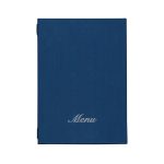Next μενού εστιατορίου fabric μπλε με κρυφό λάστιχο 23x32εκ. Δυνατότητα εκτύπωσης