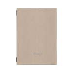 Next μενού εστιατορίου fabric μπεζ 23x32εκ. με κρυφό λάστιχο. Δυνατότητα εκτύπωσης