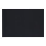 Νext βιβλίο εντυπώσεων-sketch book Silk μαύρο Α4 landscape 80 σαμουά φύλλα 120γρ. Δυνατότητα εκτύπωσης