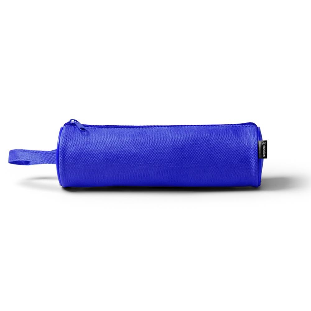 db7355578cc24fc2afde343edf846c60 Κασετίνα κυλινδρική μπλε Υ6,5xØ22,5εκ. Δυνατότητα εκτύπωσης - Image 1